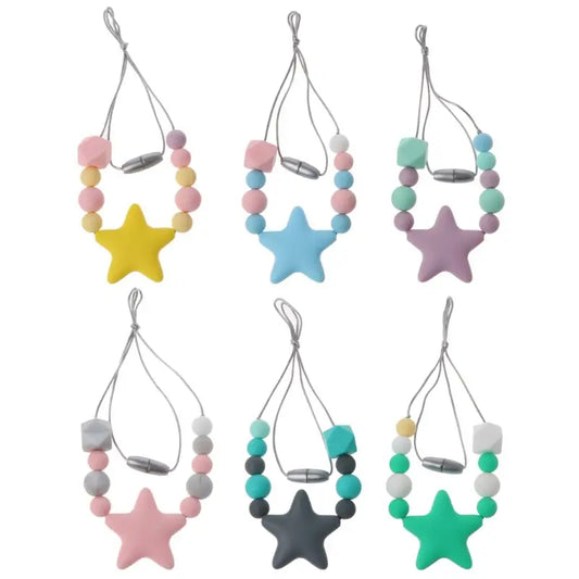 STAR SENSORY CHEW NECKLACE