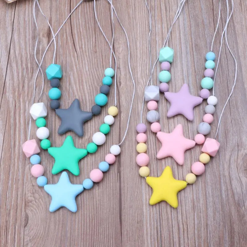 STAR SENSORY CHEW NECKLACE