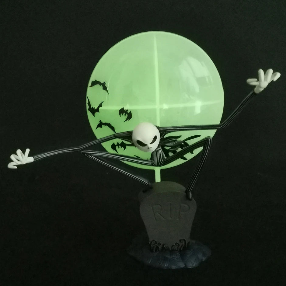 THE NIGHTMARE BEFORE CHRISTMAS: LUMINOUS JACK SKELLINGTON PVC FIGURINE