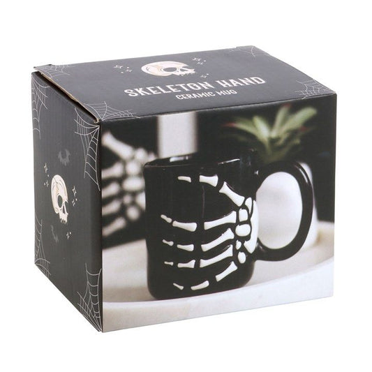 SKELETON HAND MUG