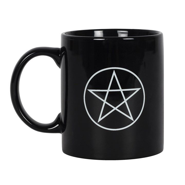 PENTAGRAM BLACK MUG