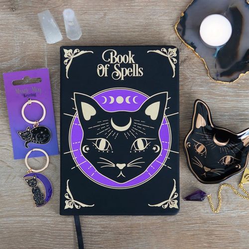 MYSTIC MOG BOOK OF SPELLS A5 NOTEBOOK