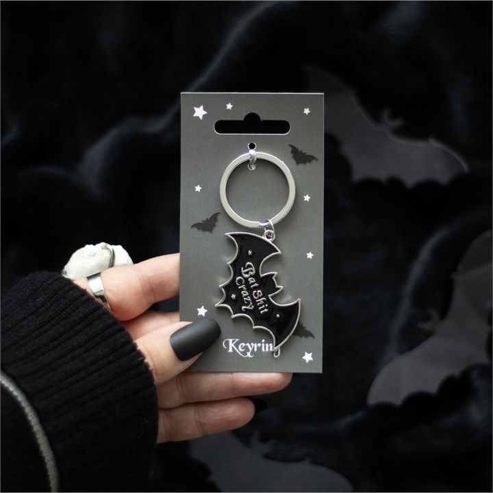 BAT SHIT CRAZY KEYRING