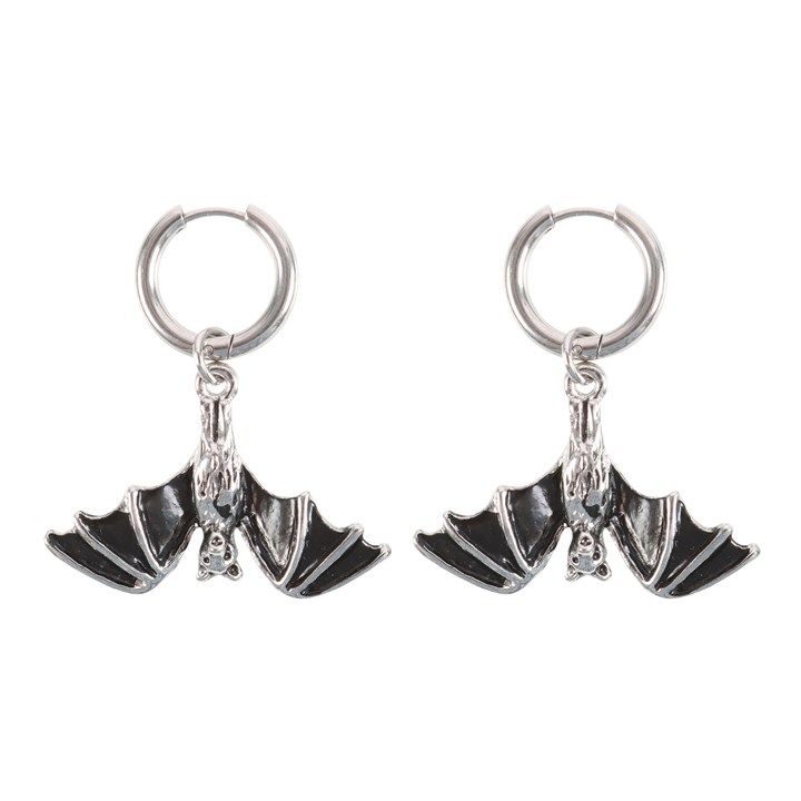 HANGING BAT EARRINGS