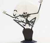 LUMINOUS JACK SKELLINGTON PVC FIGURINE