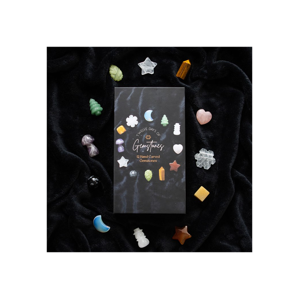 12 DAYS OF CHRISTMAS SHAPED CRYSTAL ADVENT CALENDAR