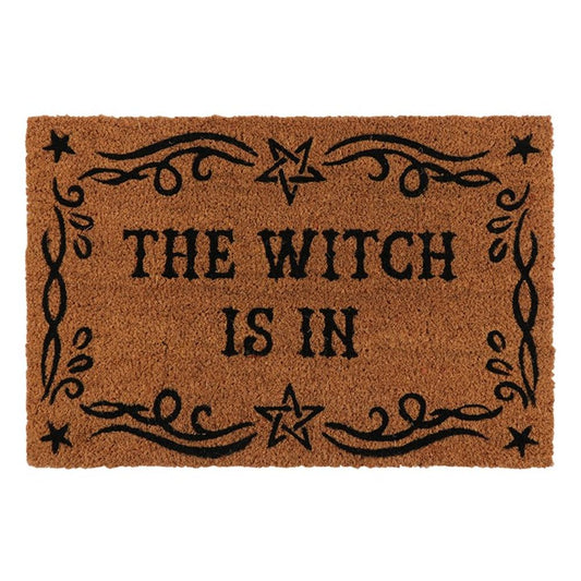 NATURAL THE WITCH IS IN DOORMAT