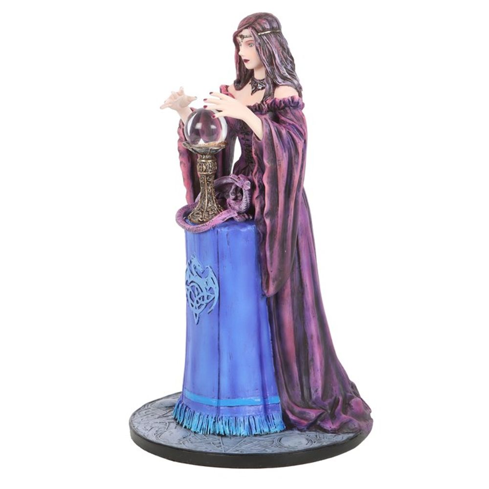 CRYSTAL BALL FIGURINE BY ANNE STOKES