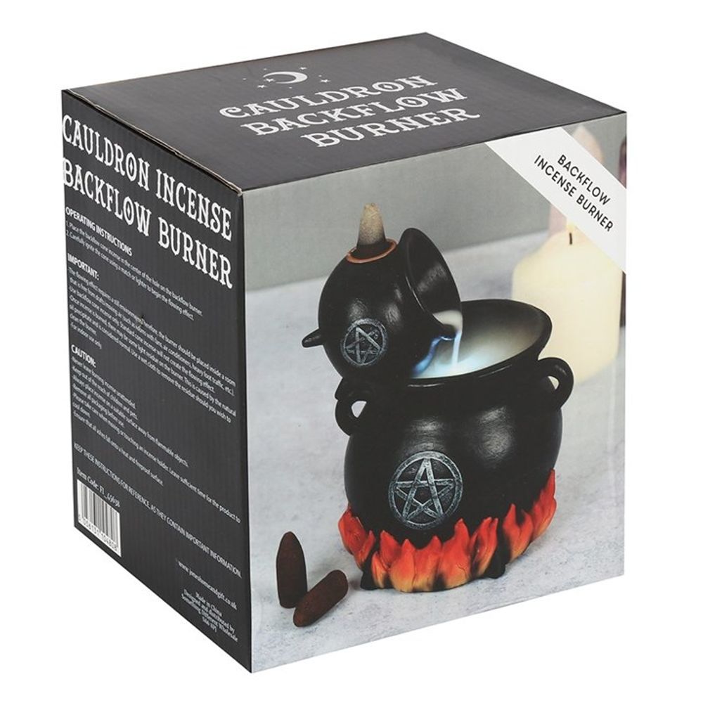 POURING CAULDRONS BACKFLOW INCENSE HOLDER