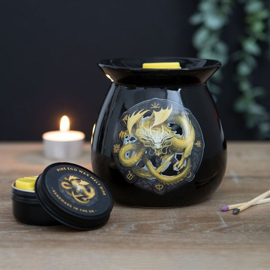 IMBOLC WAX MELT BURNER GIFT SET BY ANNE STOKES