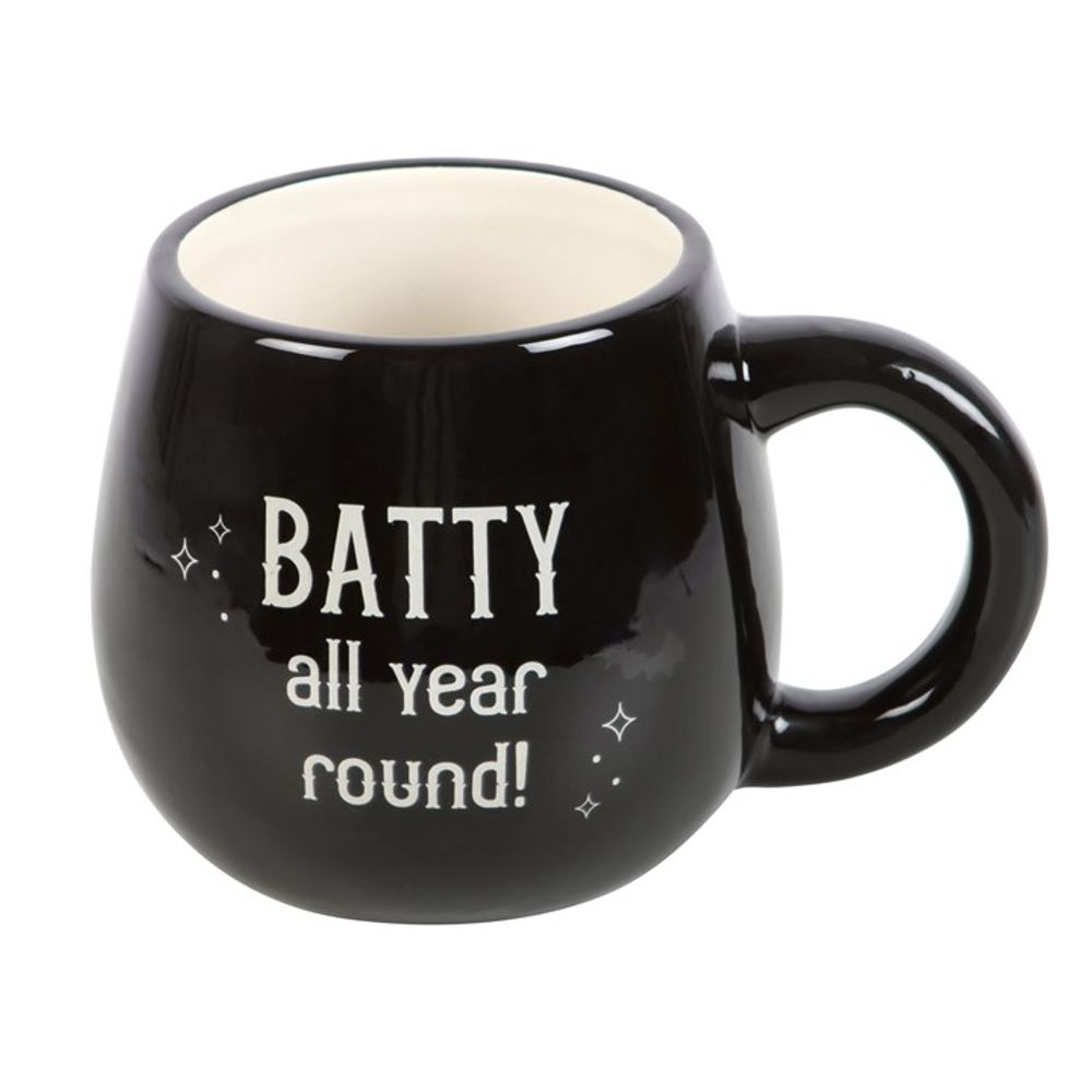 BATTY ALL YEAR ROUND ROUNDED MUG