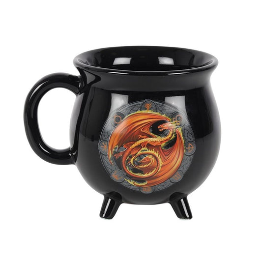 BELTANE COLOUR CHANGING CAULDRON MUG BY ANNES STOKES