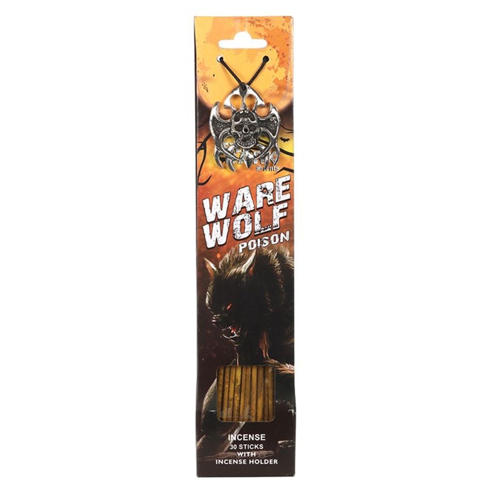 WEREWOLF POISON INCENSE STICKS WITH HOLDER