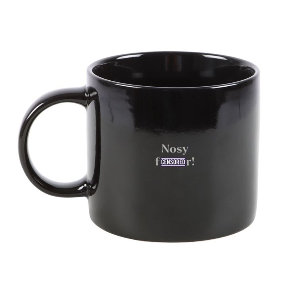 NOSY F*CKER SWEARY MUG