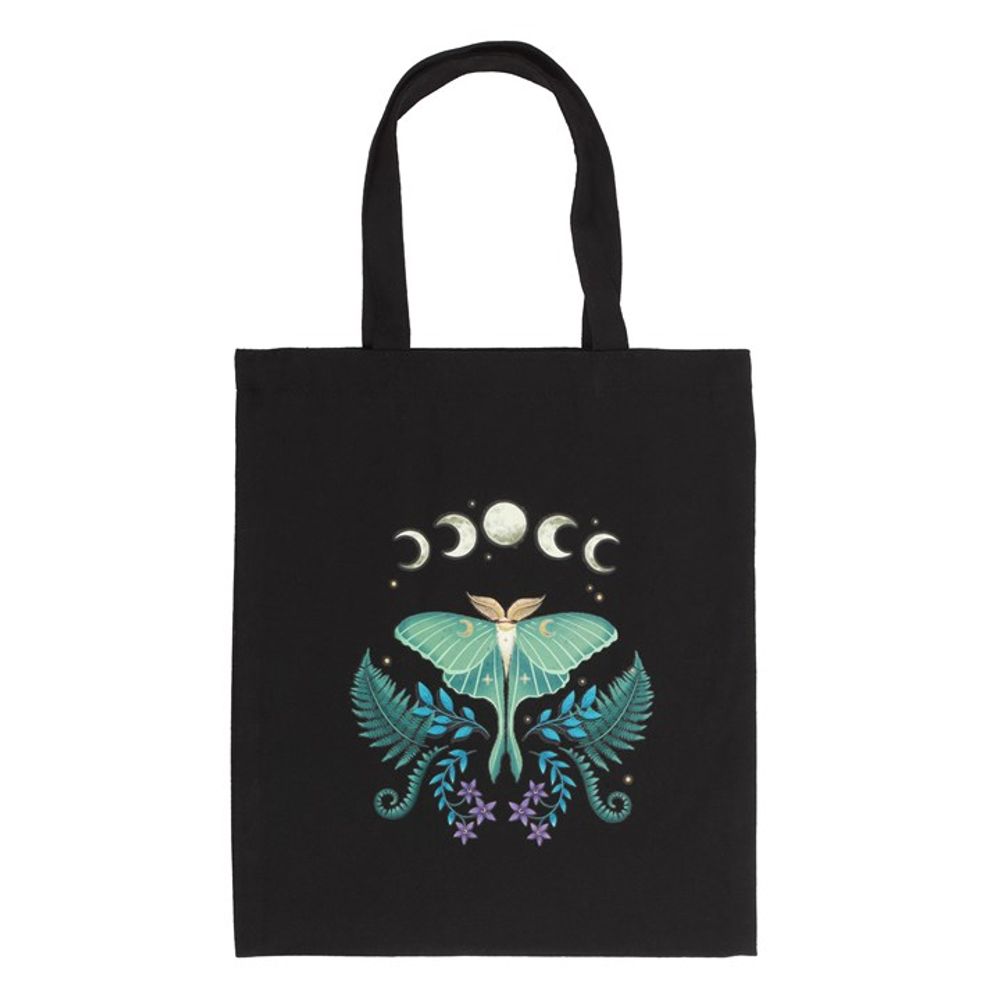 LUNA MOTH POLYCOTTON TOTE BAG