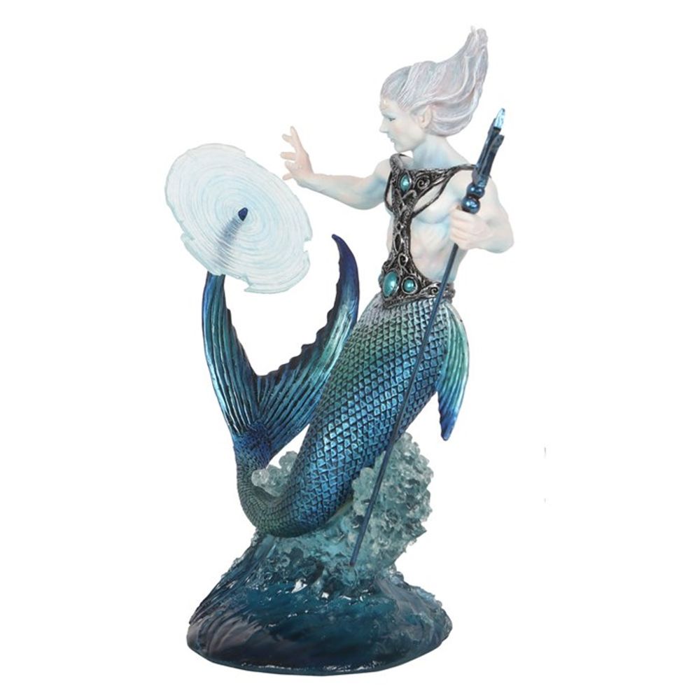 Water Elemental Wizard Figurine by Anne Stokes