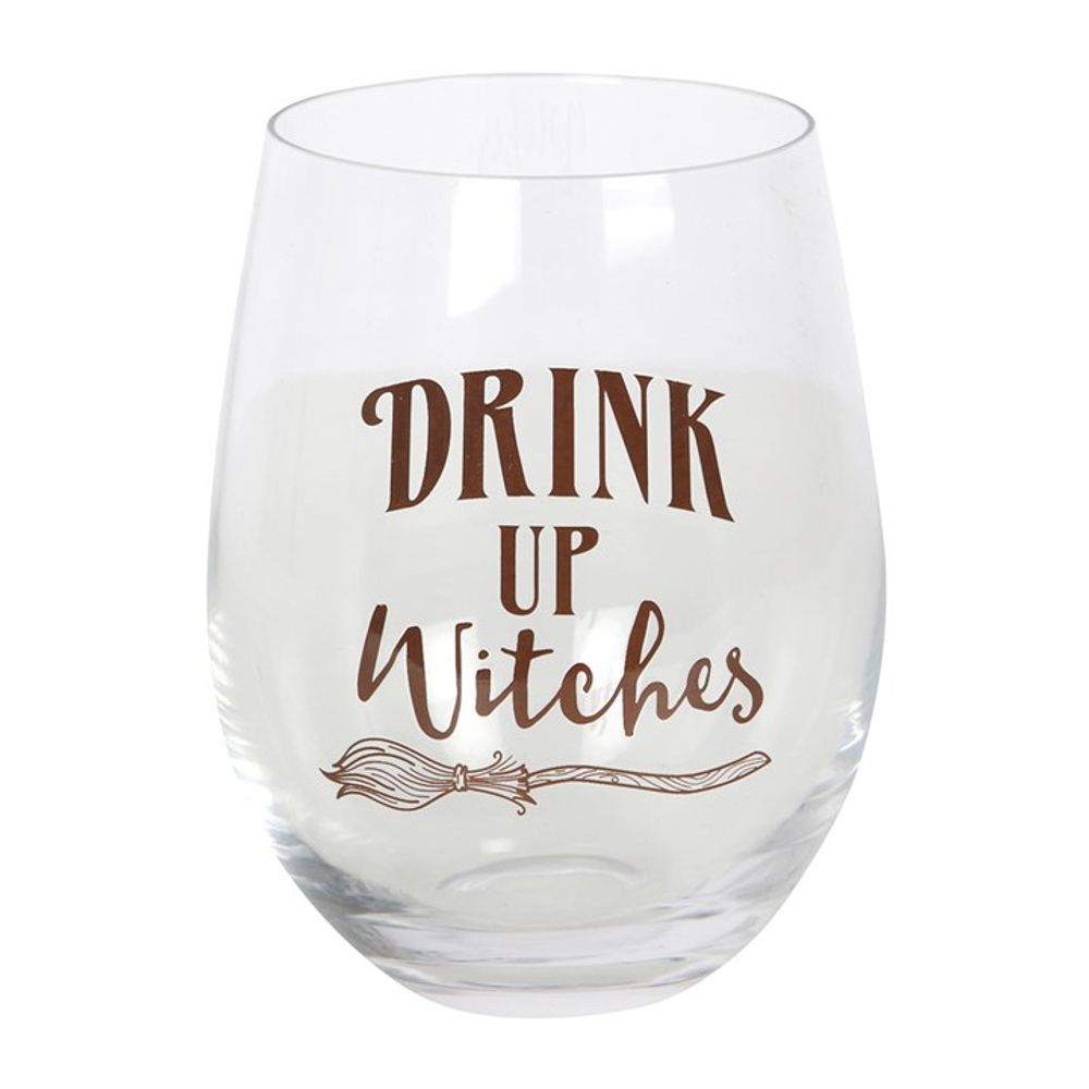 DRINK UP WITCHES STEMLESS GLASS