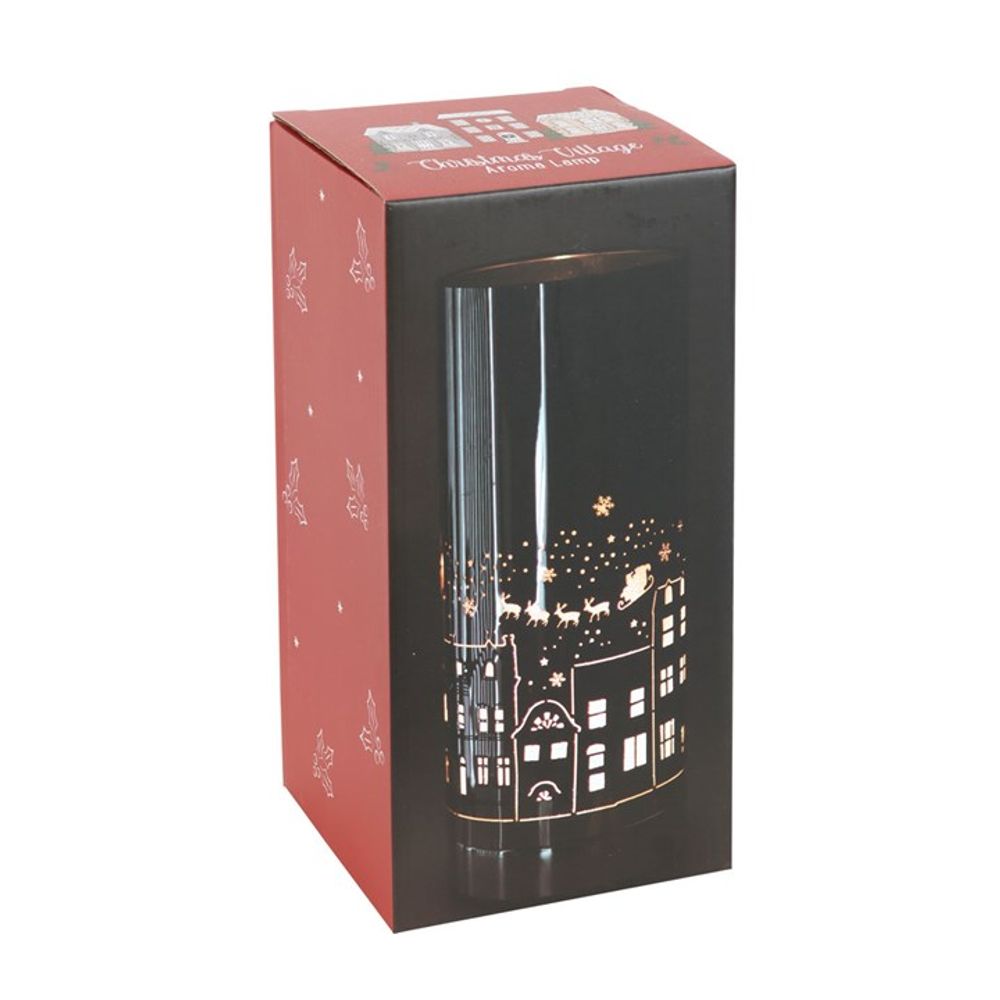 CHRISTMAS VILLAGE ELECTRIC AROMA LAMP