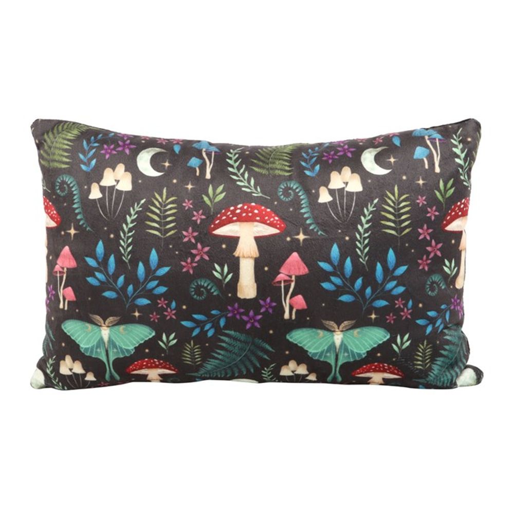 40cm RECTANGULAR DARK FOREST PRINT CUSHION