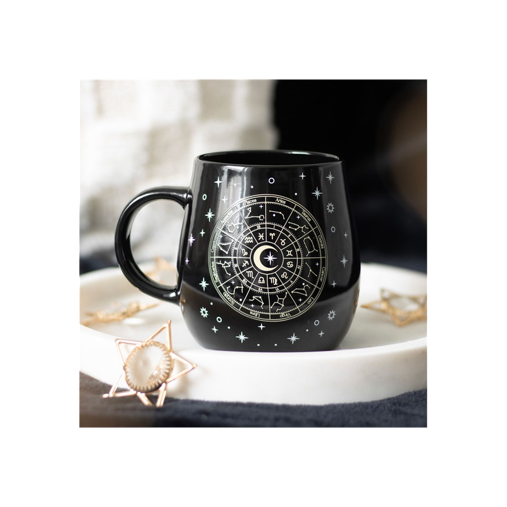 ASTROLOGY WHEEL HEAT CHANGING MUG