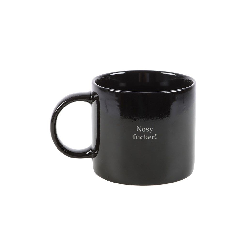 NOSY F*CKER SWEARY MUG