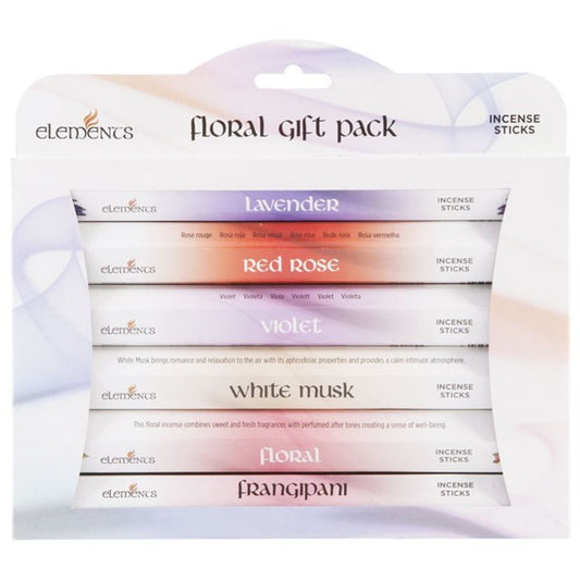 ELEMENTS FLORAL FRAGRANCES INCENSE STICK GIFT PACK