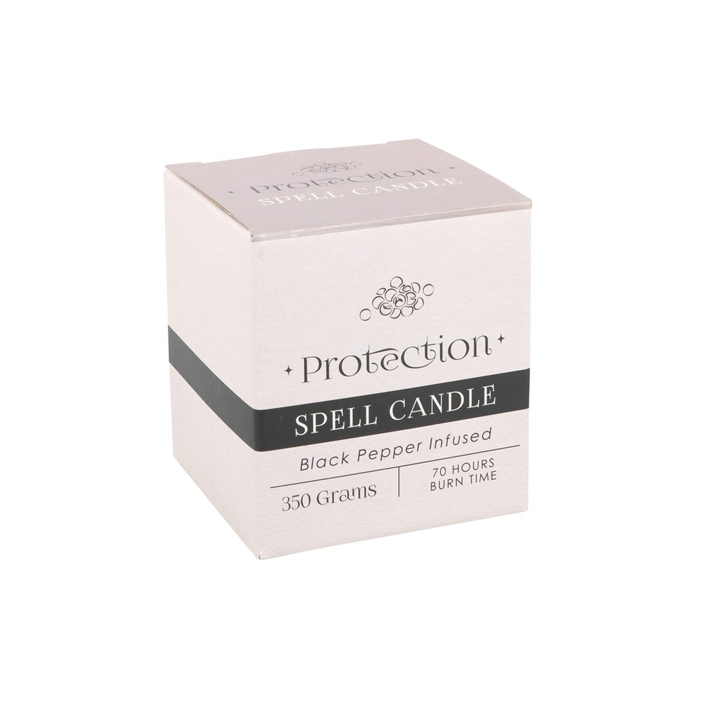 BLACK PEPPER INFUSED PROTECTION SPELL CANDLE