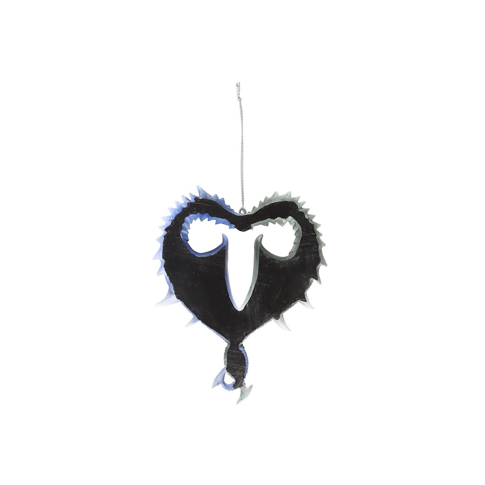 DRAGON HEART HANGING ORNAMENT BY ANNE STOKES