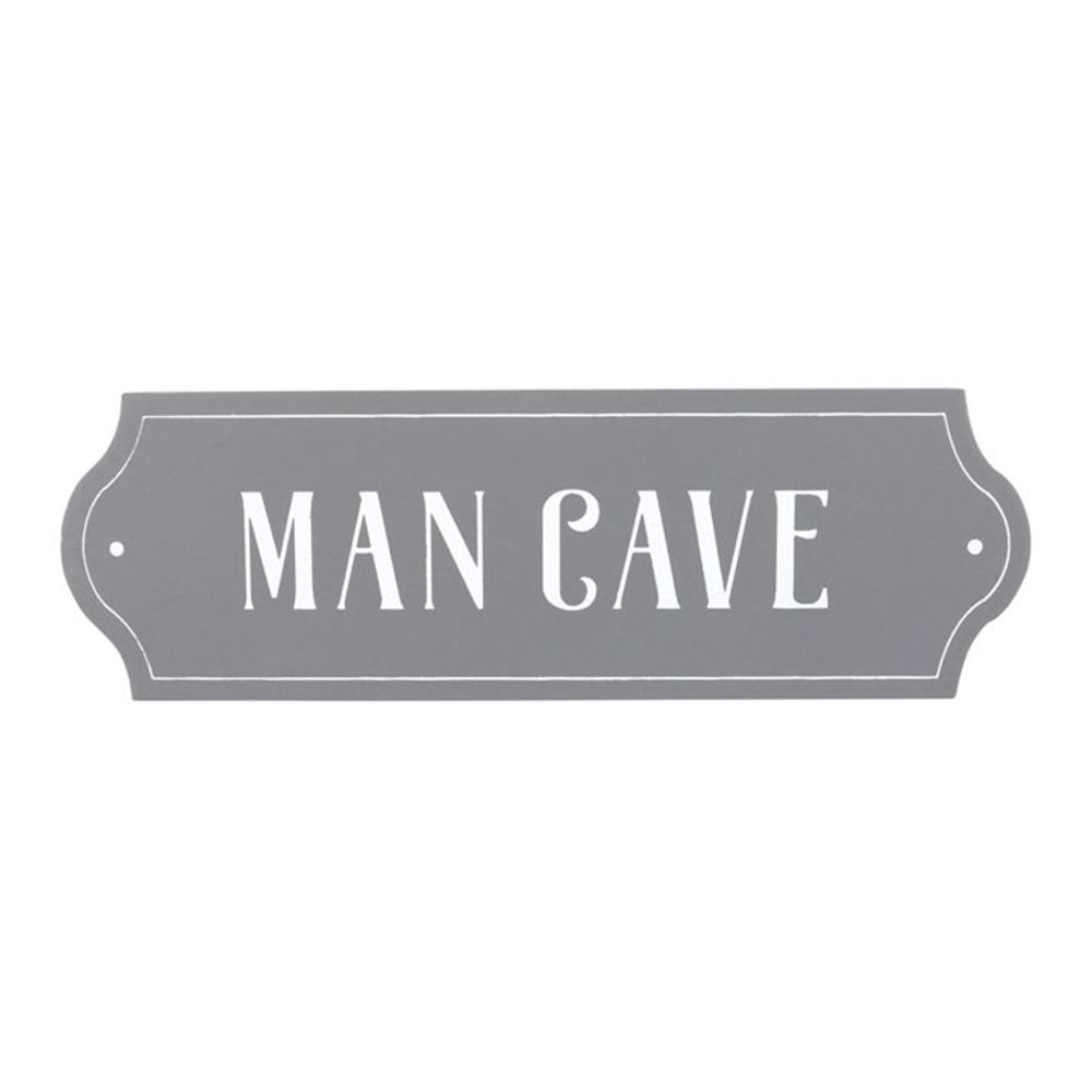 MAN CAVE WALL PLAQUE