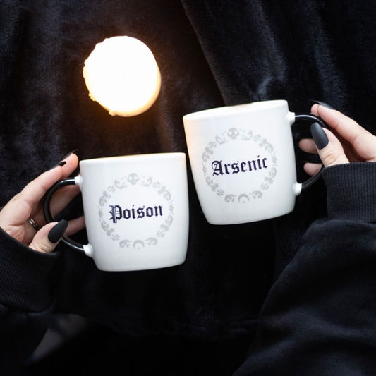 POISON AND ARSENIC COUPLES MUG SET