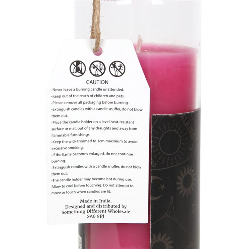 FLORAL 'FRIENDSHIP' MAGIC SPELL TUBE CANDLE