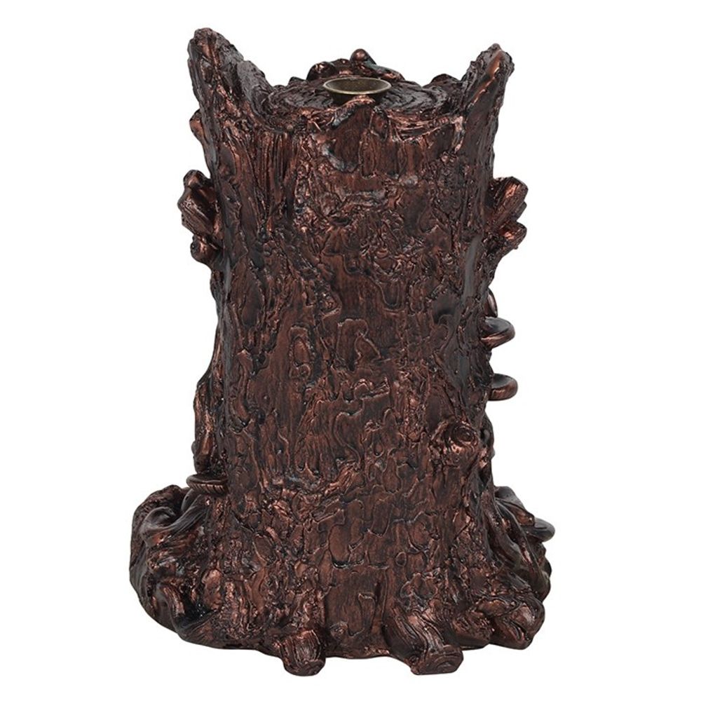 BRONZE EFFECT TREE MAN BACKFLOW INCENSE BURNER