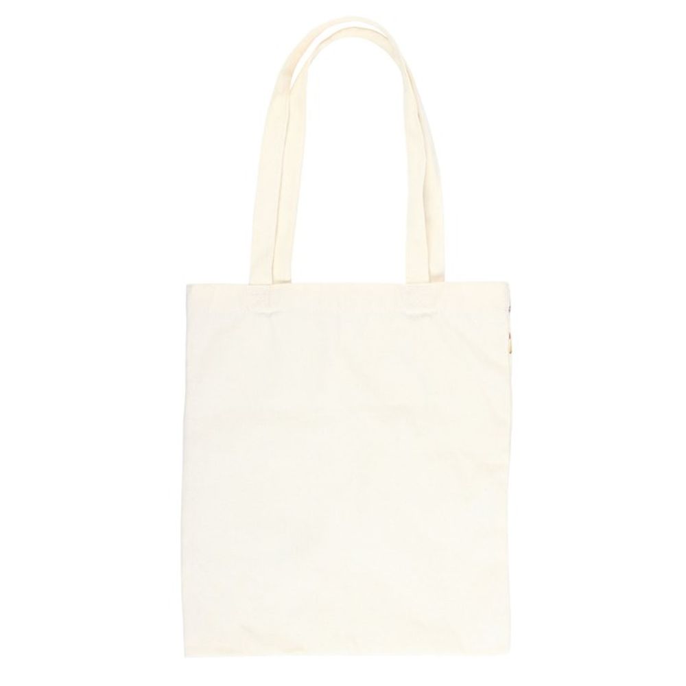 MUSHROOM PRINT POLYCOTTON TOTE BAG