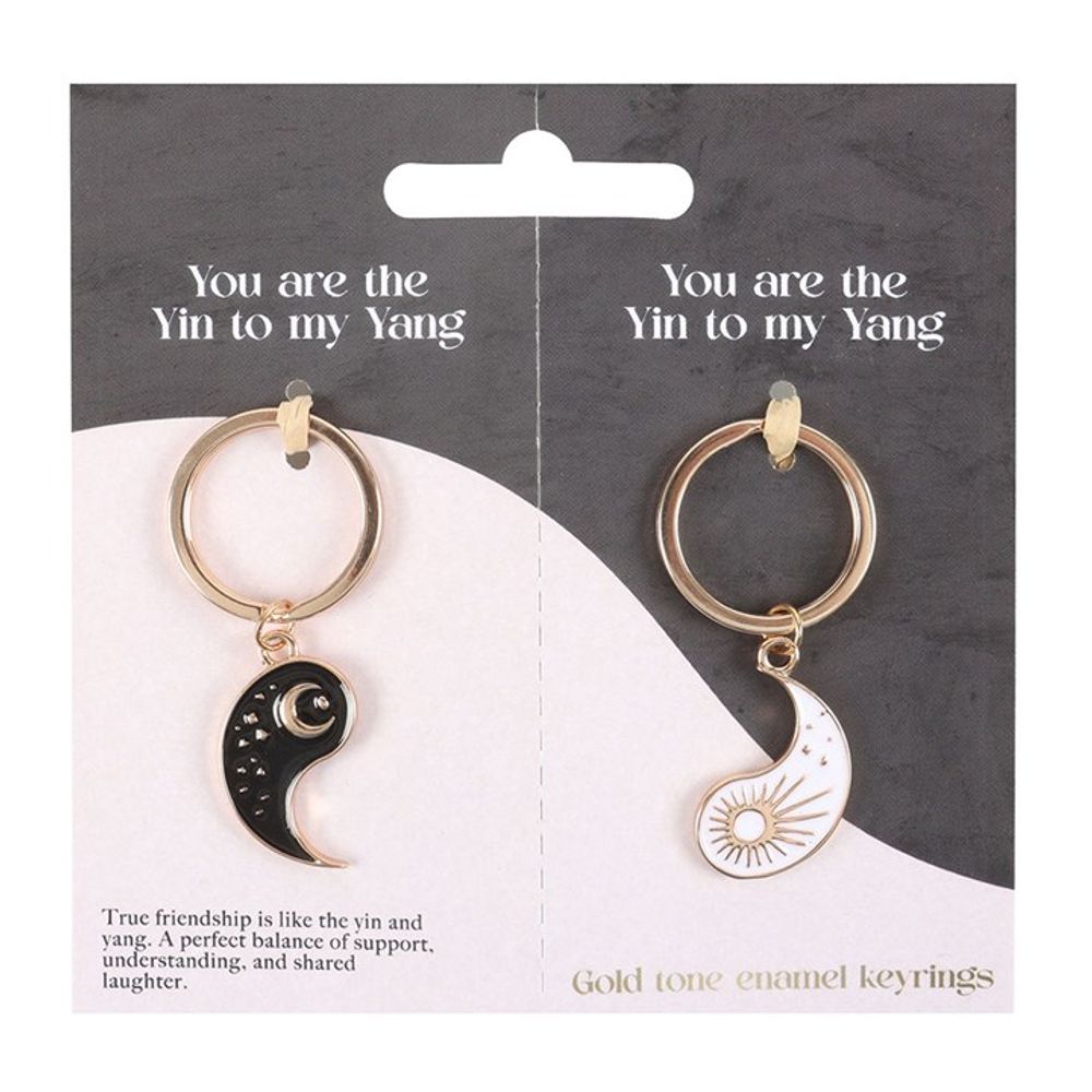 YOU ARE THE YIN TO MY YANG  BEST FRIEND KEYRINGS