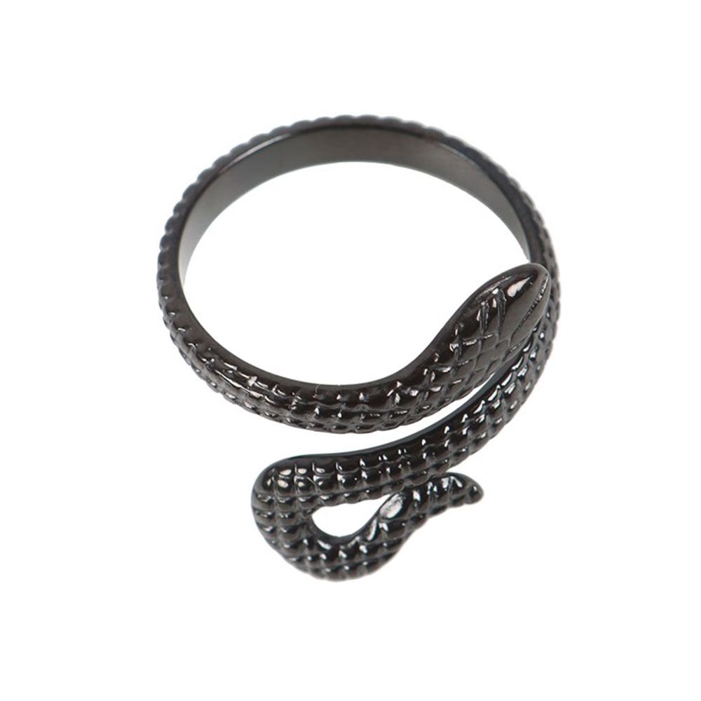 ADJUSTABLE SERPENTINE SNAKE RING