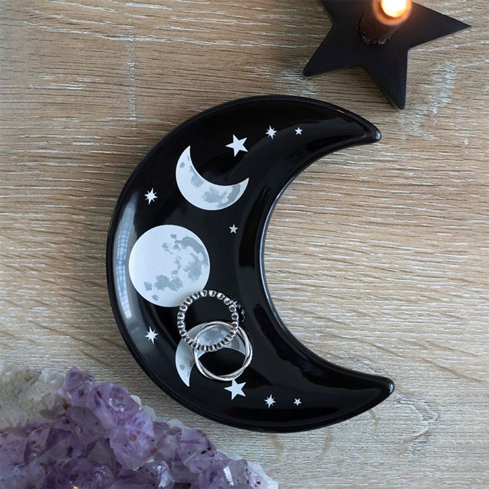 CRESCENT MOON TRINKET DISH