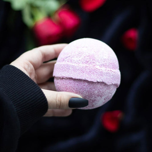 BLOOD BATH WILD ROSE BATH BOMB