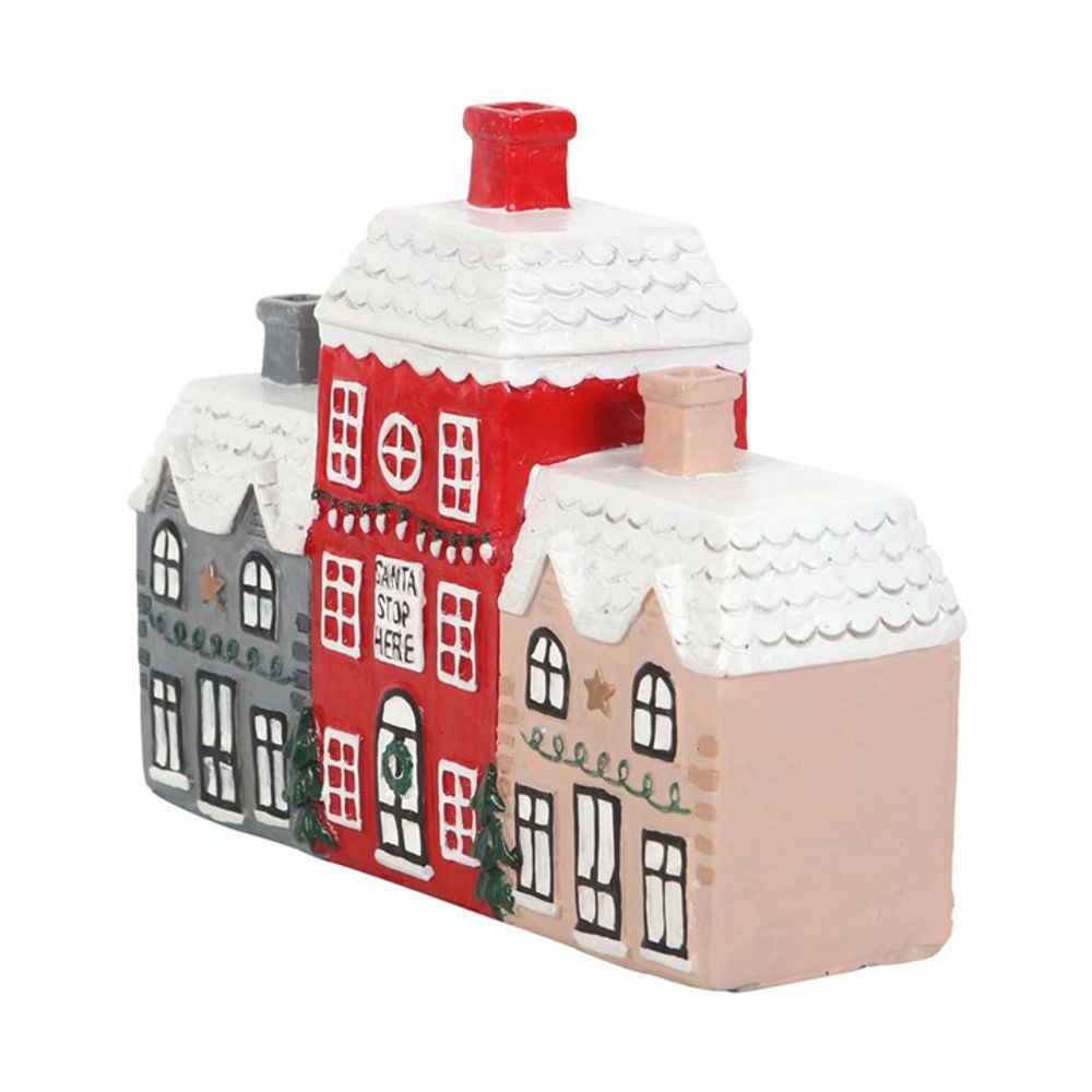 CHRISTMAS VILLAGE INCENSE CONE HOLDER