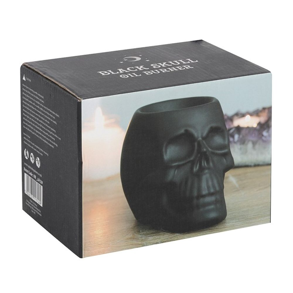 BLACK SKULL OIL BURNER