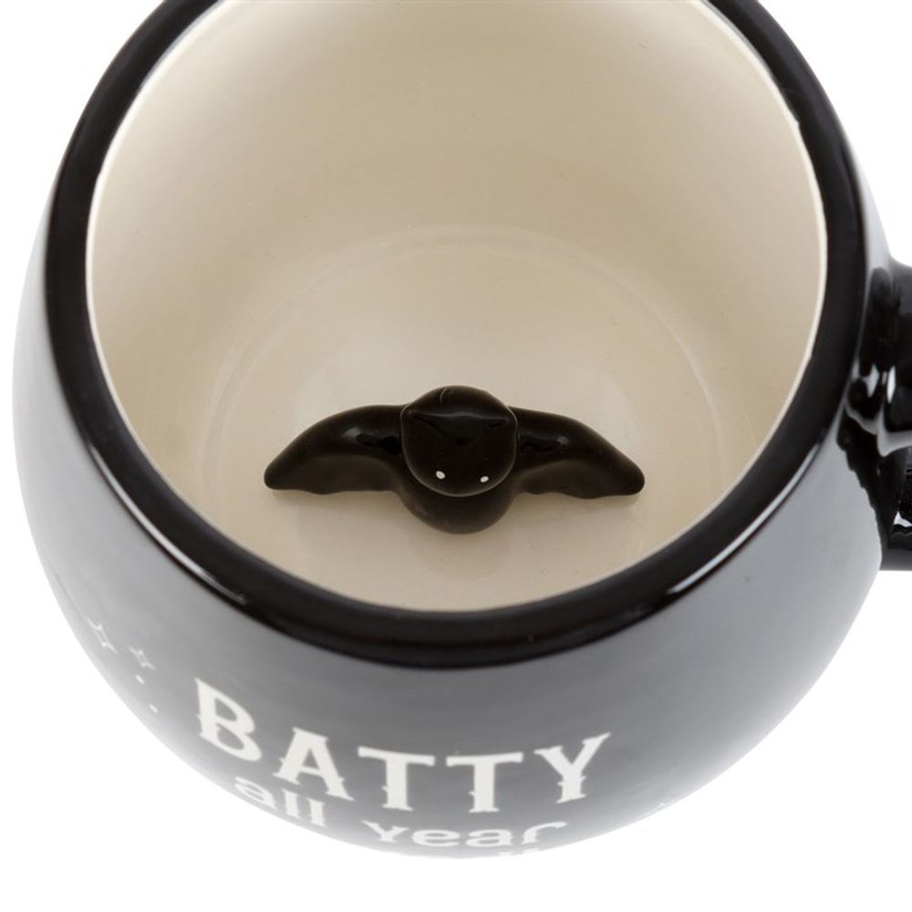 BATTY ALL YEAR ROUND ROUNDED MUG