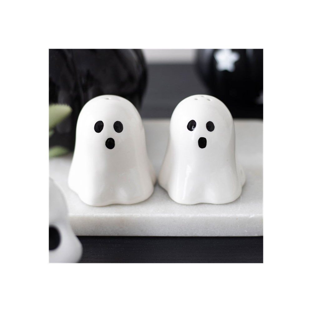 GHOST SALT AND PEPPER SHAKERS