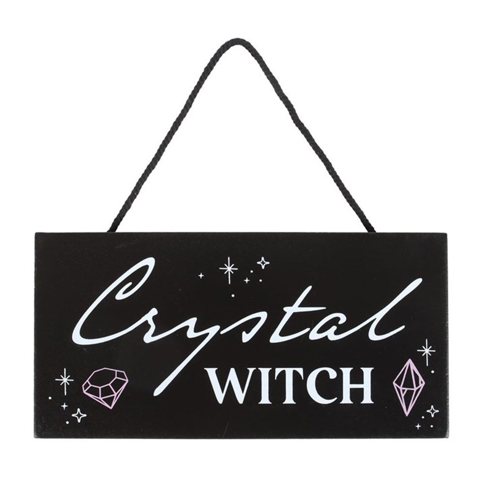 CRYSTAL WITCH HANGING SIGN