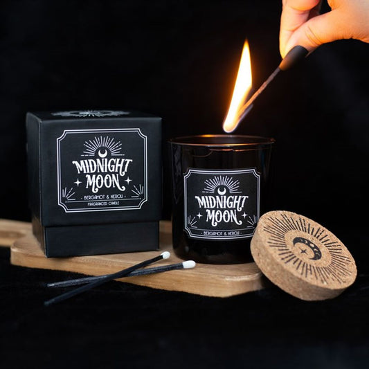 MIDNIGHT MOON BERGAMOT & NEROLI CANDLE