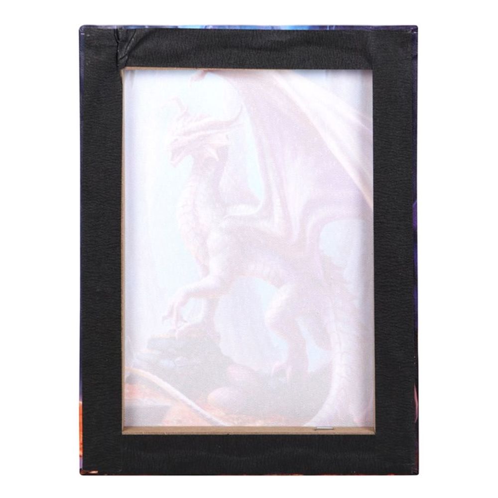 19x25cm TREASURE TROVE CANVAS PLAQUE BY ANNE STOKES