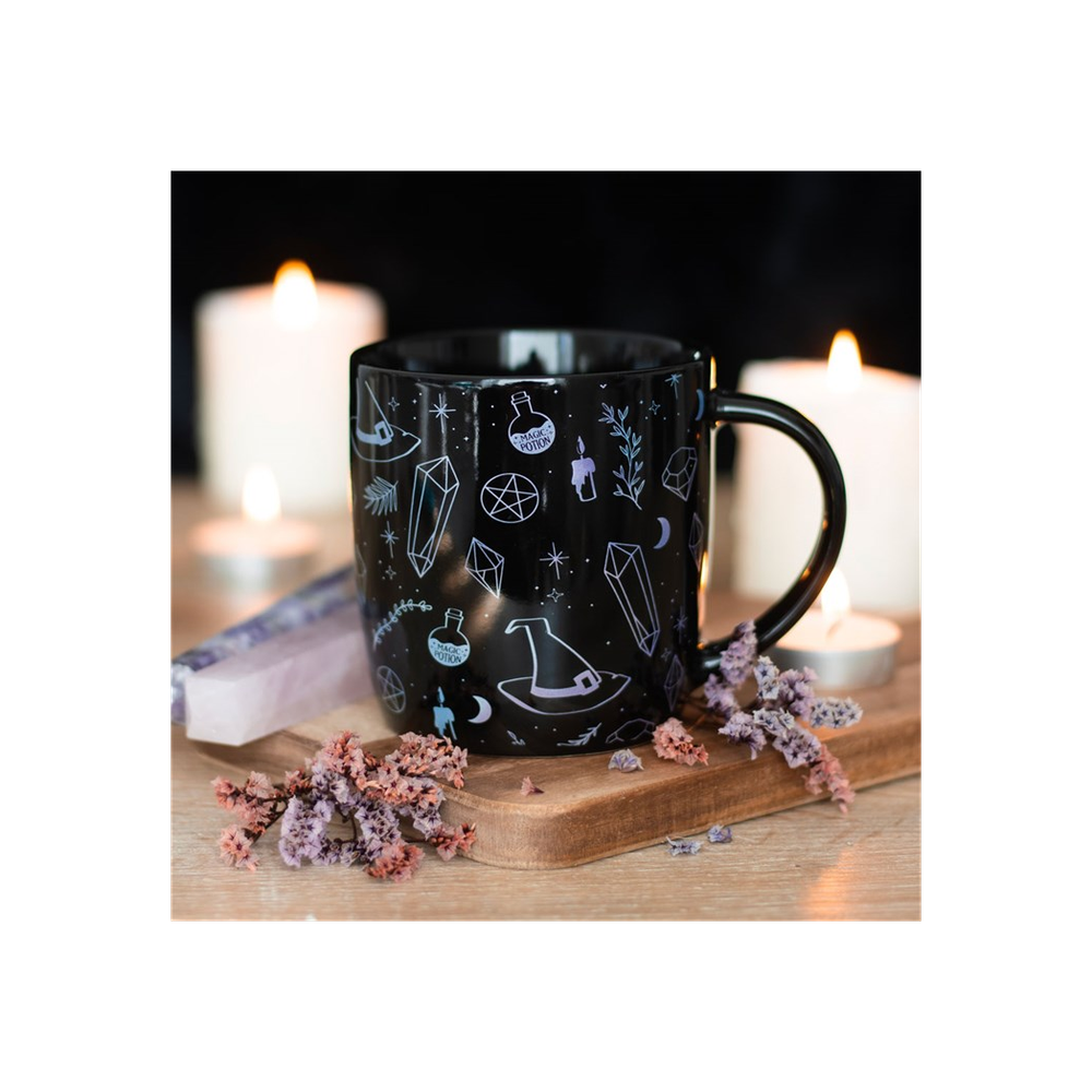 CRYSTAL WITCH PRINT MUG