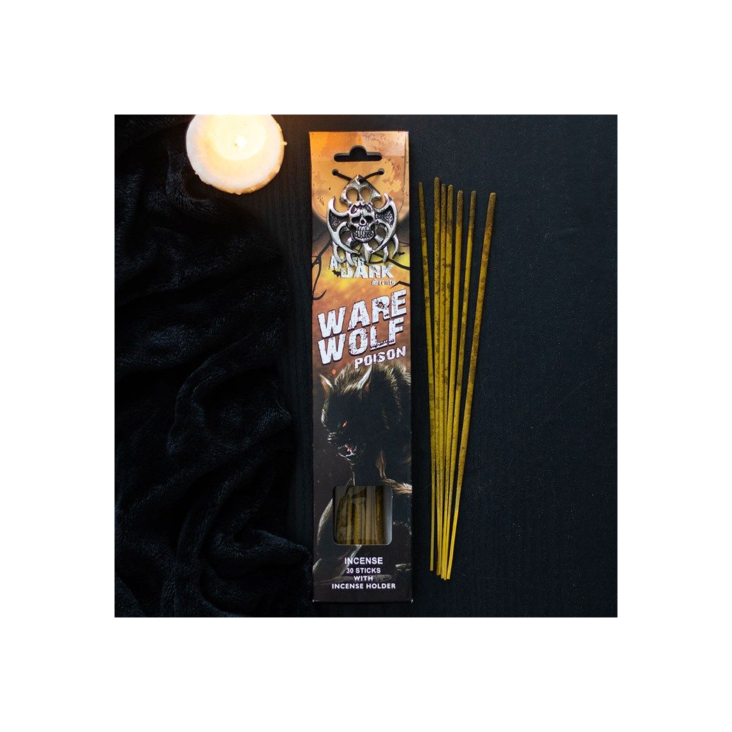 WEREWOLF POISON INCENSE STICKS WITH HOLDER