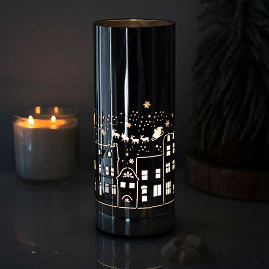 CHRISTMAS VILLAGE ELECTRIC AROMA LAMP