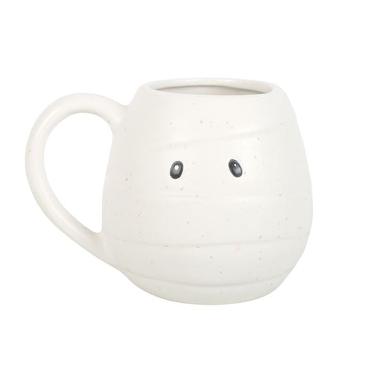 MUMMY SHAPED ROUNDED MUG