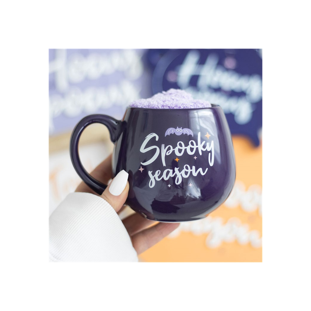 Spooky Season Mug and Socks Set