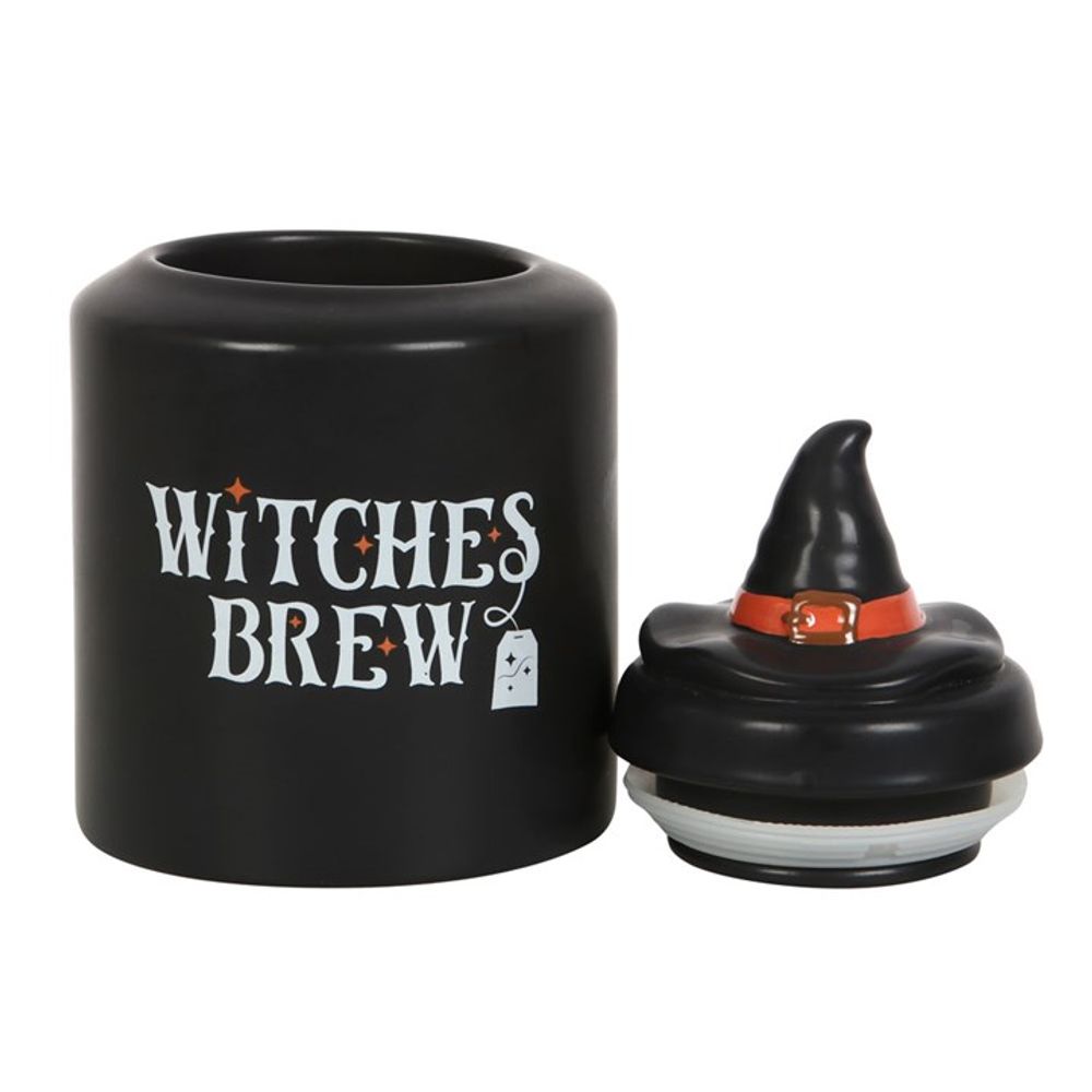 WITCHES BREW CERAMIC TEA CANISTER